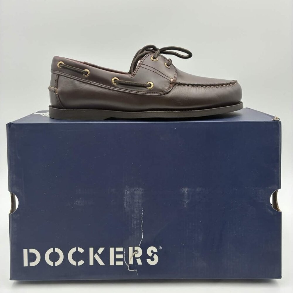 Dockers Vargas Boat Shoe – Raisin Leather – Women’s Size 8.5W